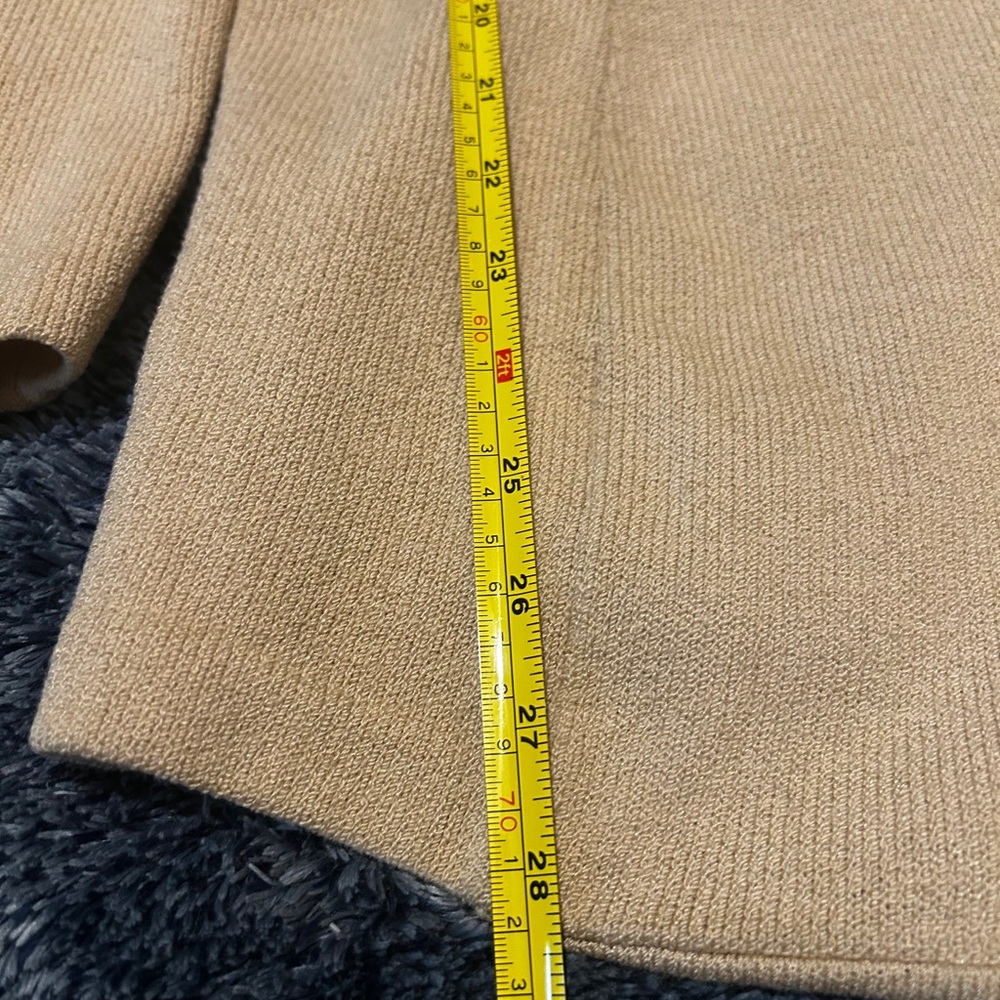 At .John size 12 jacket Elegant Tan Women's Blazer - Picture 5 of 8